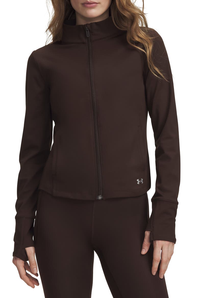 Movement Performance Full Zip Jacket, Main, color, KONA BROWN