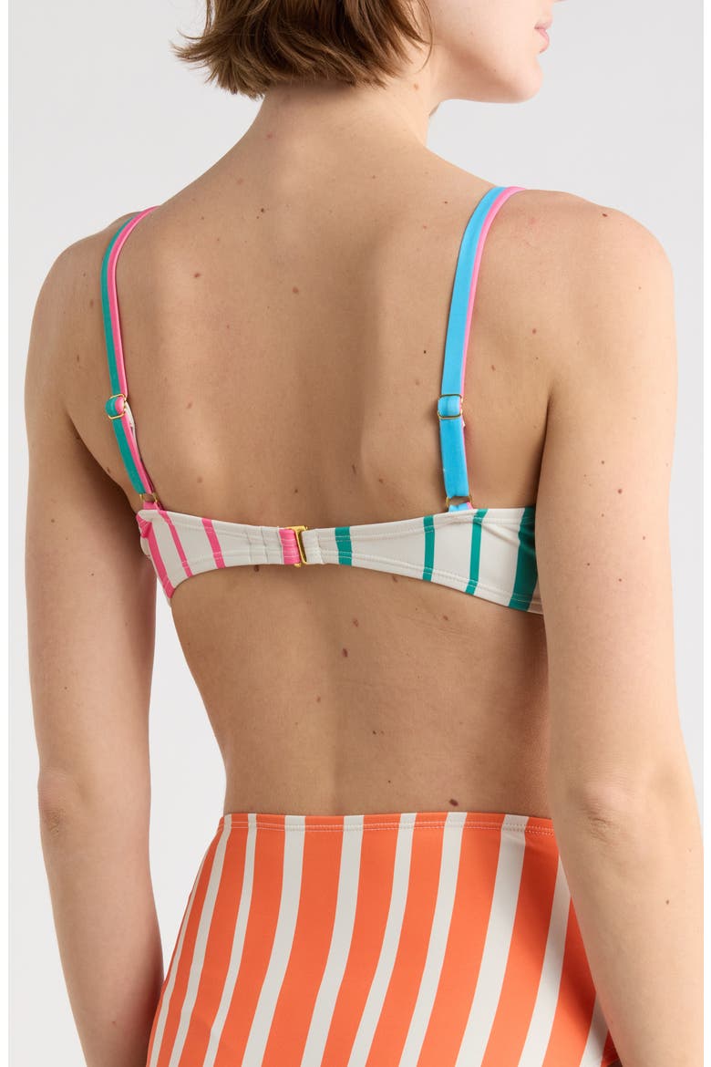 Underwire Bikini Top, Alternate, color, FUCHSIA MULTI PLAYFUL STRIPES