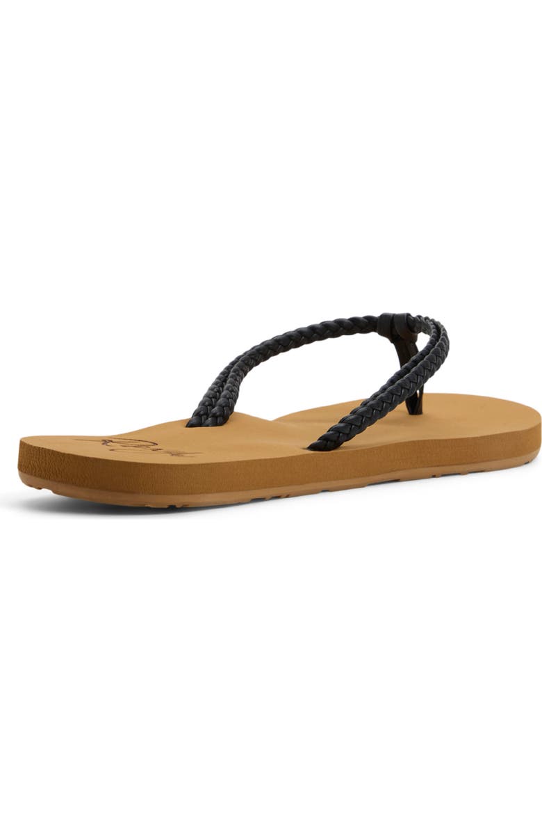Roxy Costas Flip Flop, Alternate, color, Black