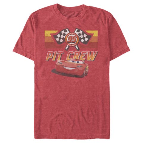 Men's Cars Pit Crew Team  Graphic T-Shirt