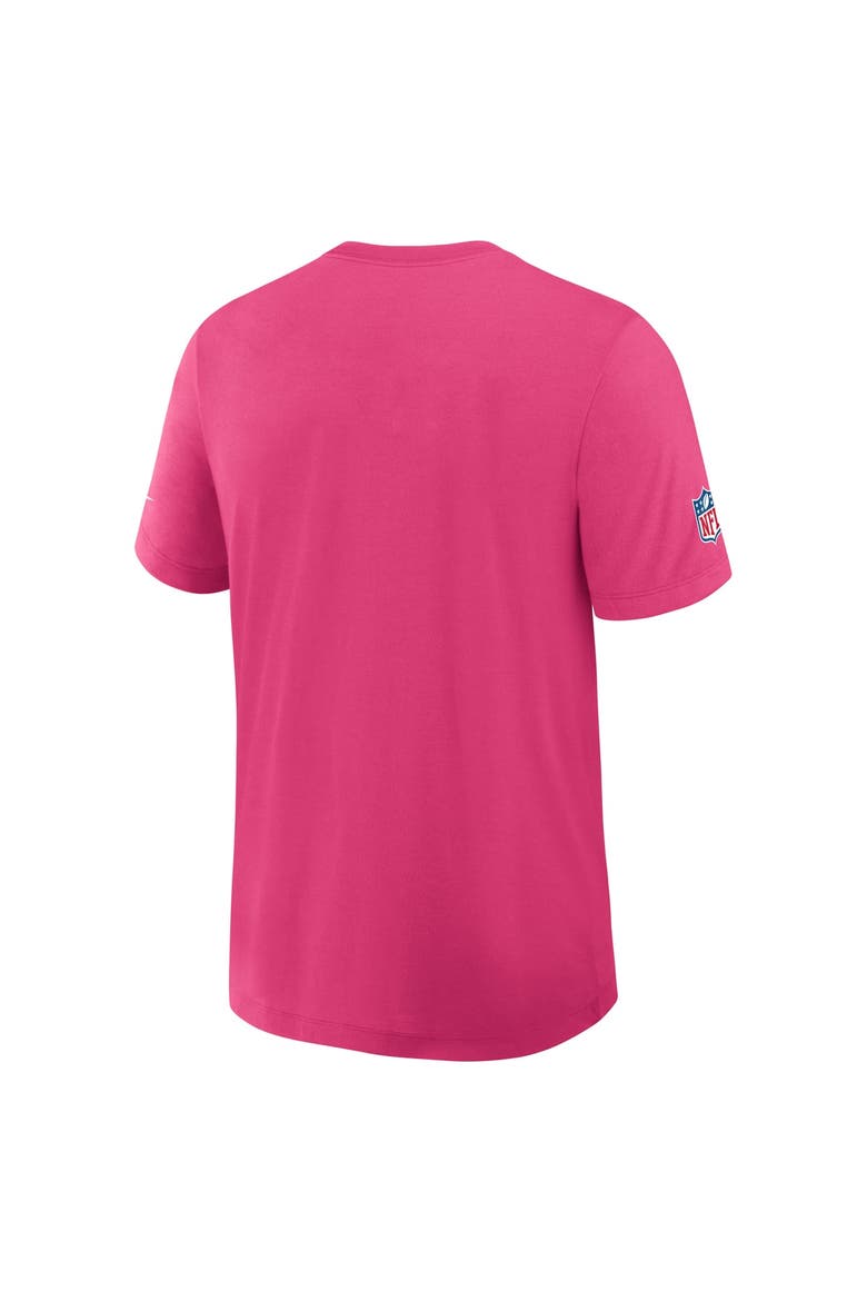 Men's Nike Pink Arizona Cardinals 2026 NFL Crucial Catch Tri-Blend Dri-FIT T-Shirt, Alternate, color, Pink