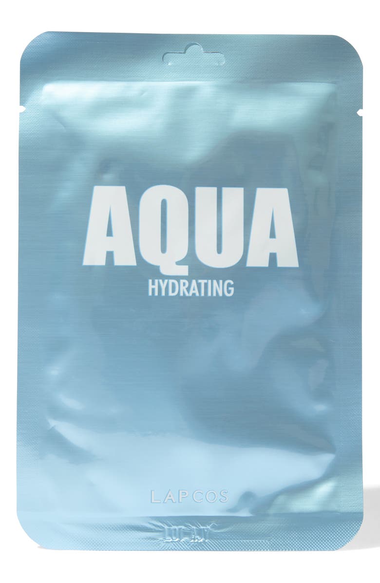 LAPCOS Aqua Hydrating Sheet Mask, Alternate, color, Blue