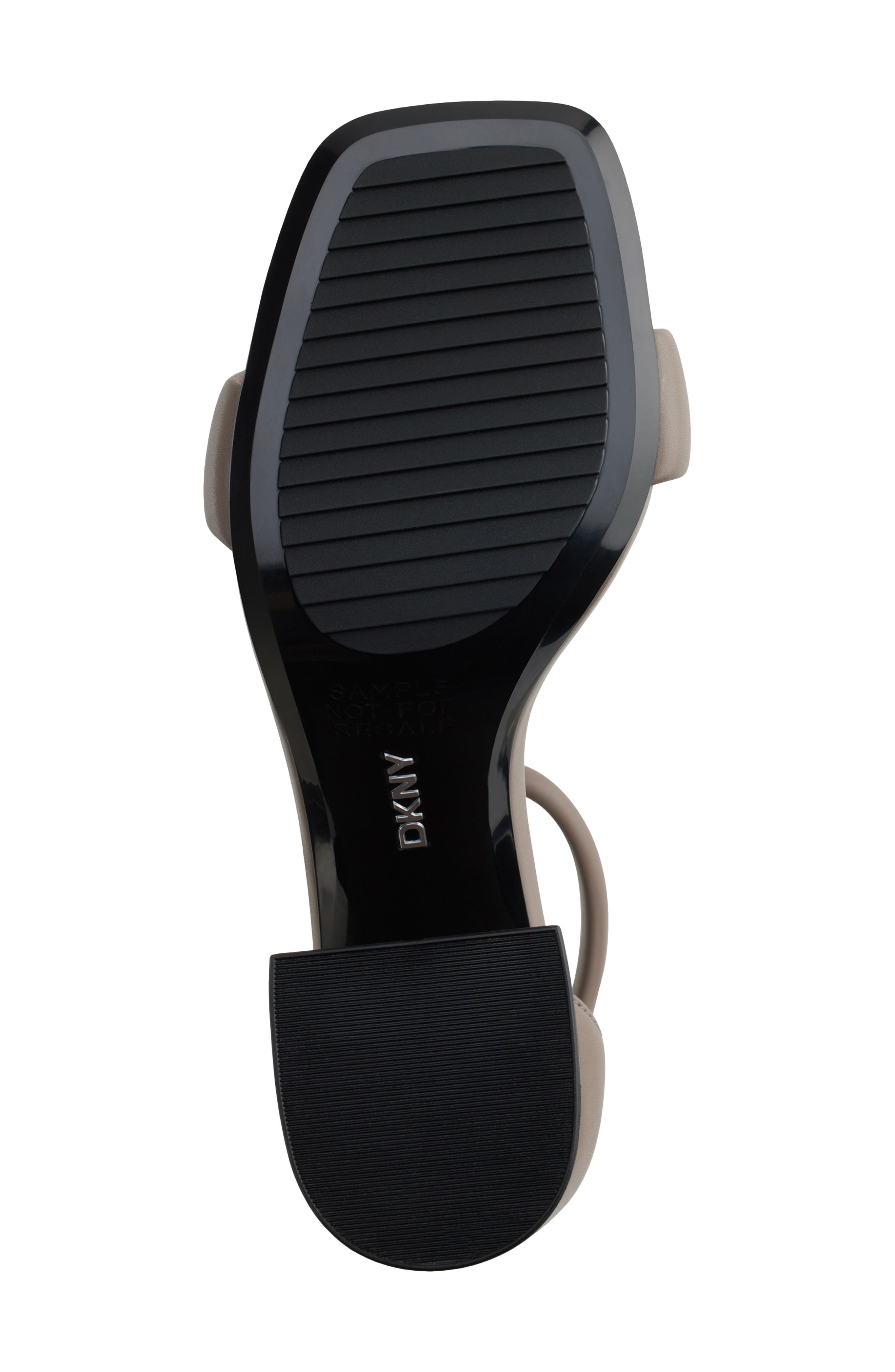 DKNY Scarla Ankle Strap Sandal, Alternate, color, Ash