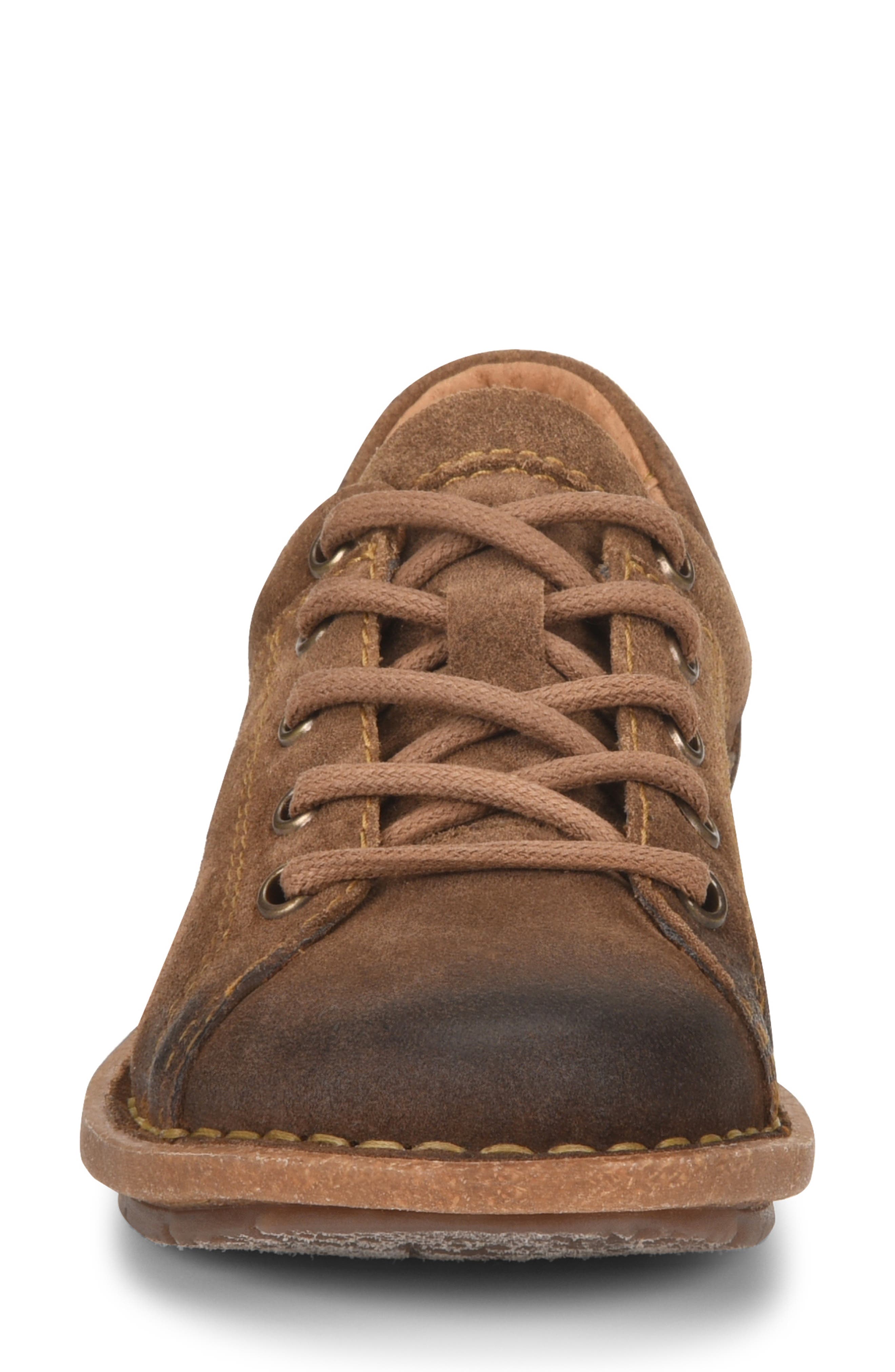 Trevan Water Resistant Sneaker, Alternate, color, RUST DISTRESSED LEATHER
