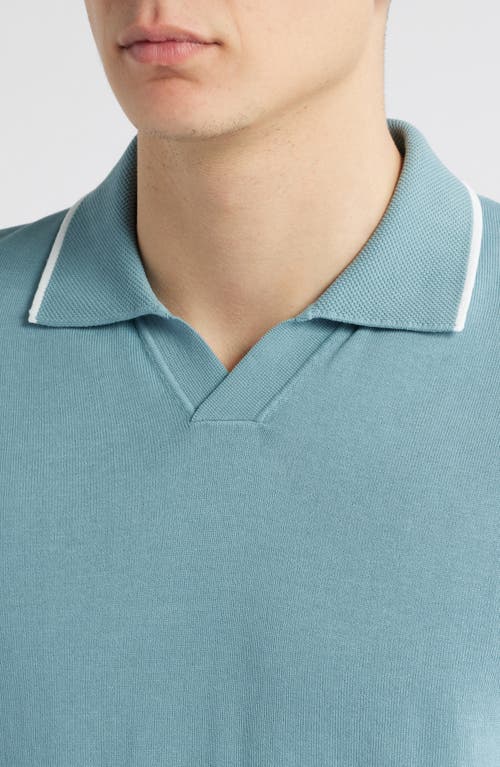 CANALI CANALI REGULAR FIT JOHNNY COLLAR POLO 