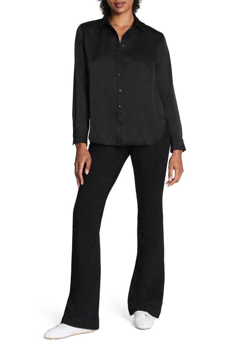 SPANX<sup>®</sup> Better Than Silk Button-Down Shirt, Alternate, color, 