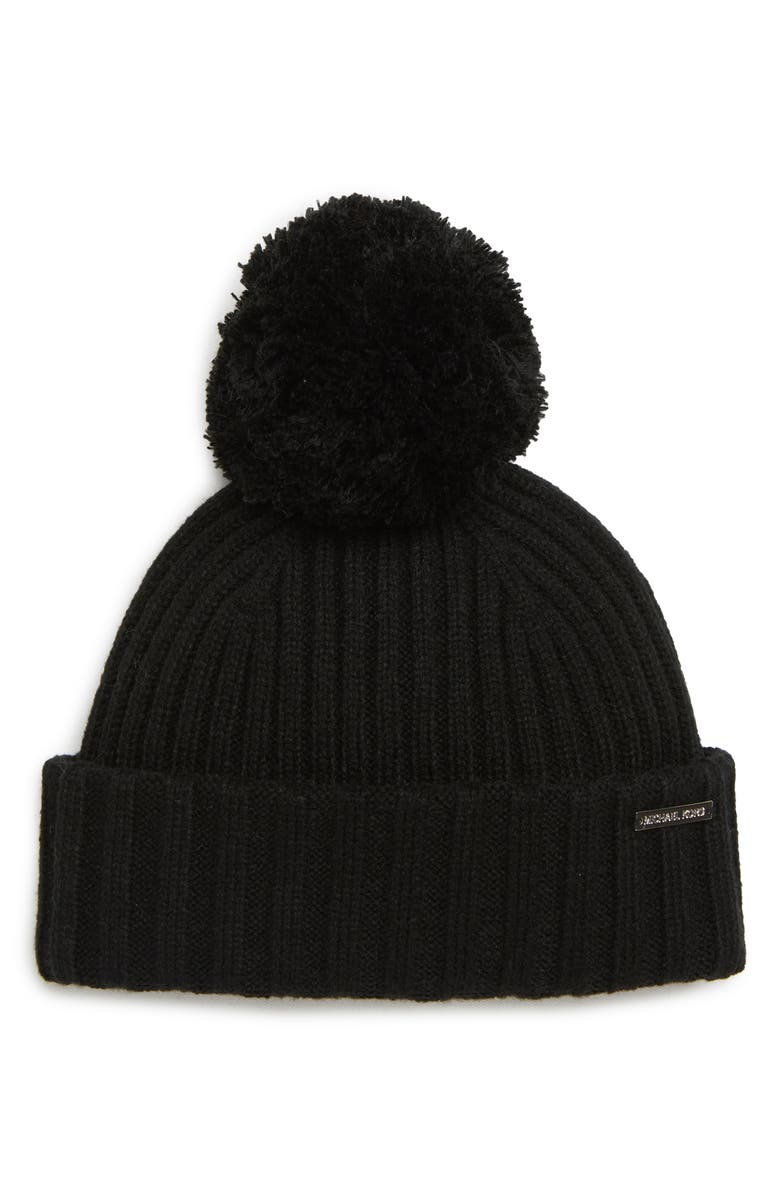 MICHAEL Michael Kors Pom Beanie, Main, color, 