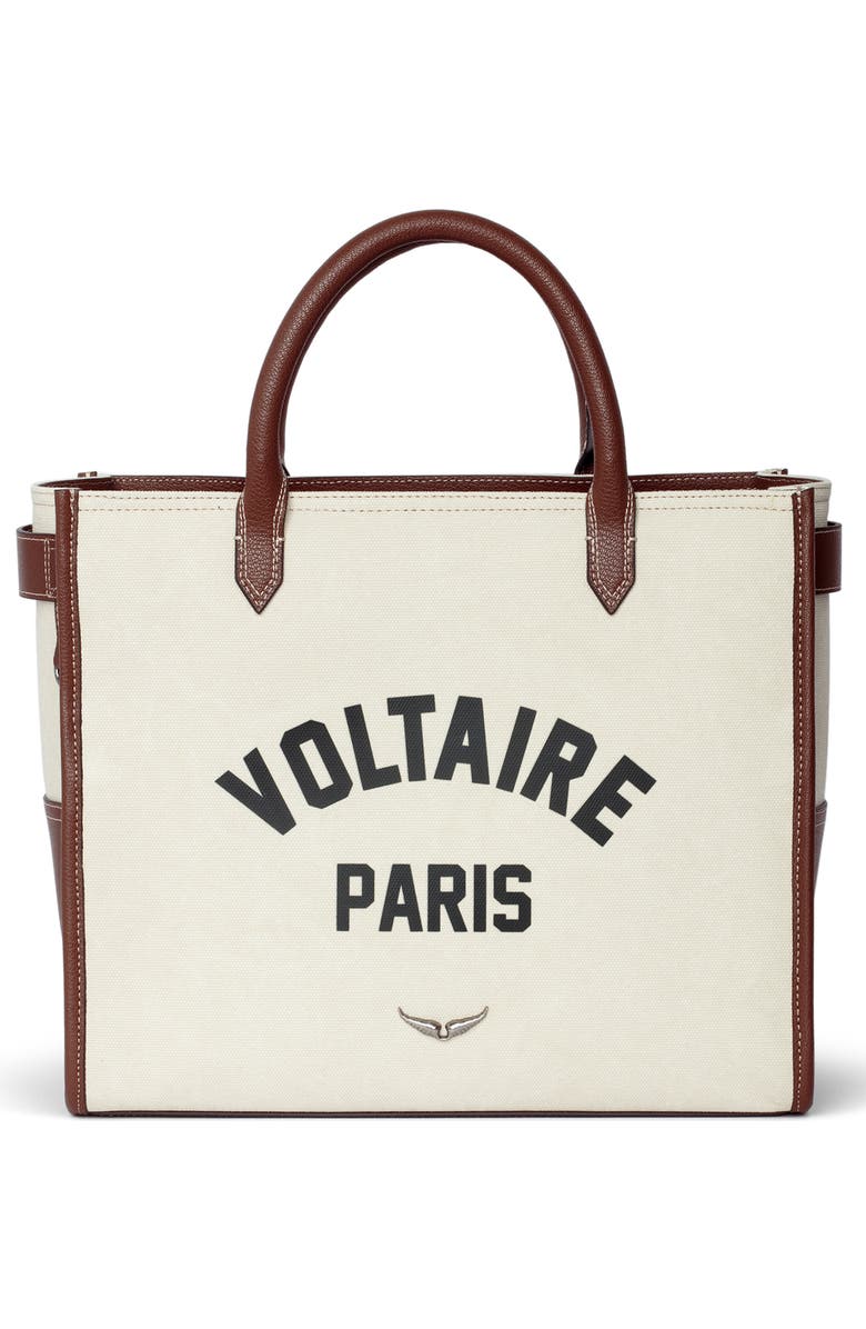Zadig & Voltaire Angel Voltaire Tote Bag, Main, color,