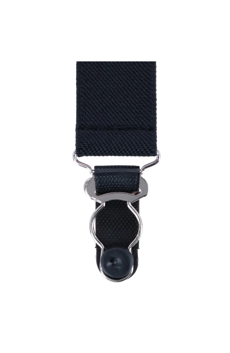 Trafalgar Sutton Elastic Shirt Garters, Alternate, color, Black