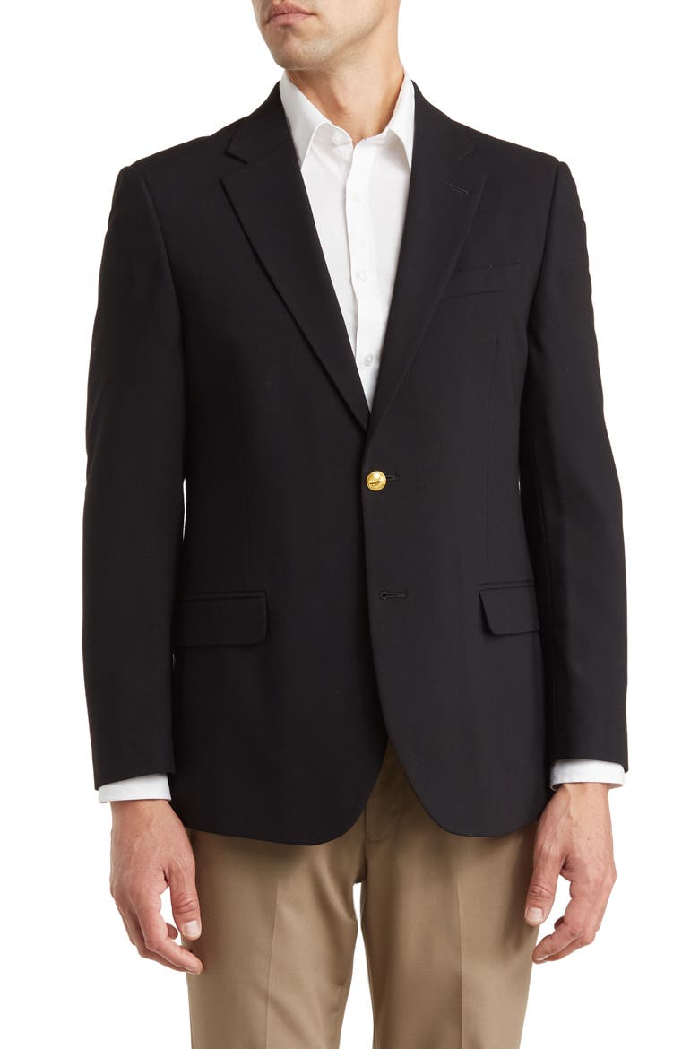 Branford Blazer, Main, color, BLACK