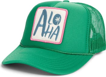 Friday Feelin ALOHA Trucker Hat in Camo Friday Feelin main image 4