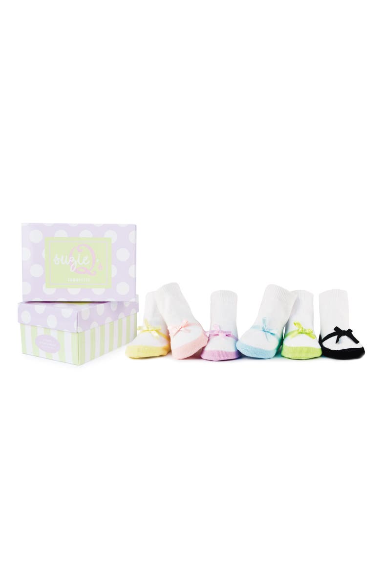 Trumpette Socks Gift Set, Main, color, Suzy-B