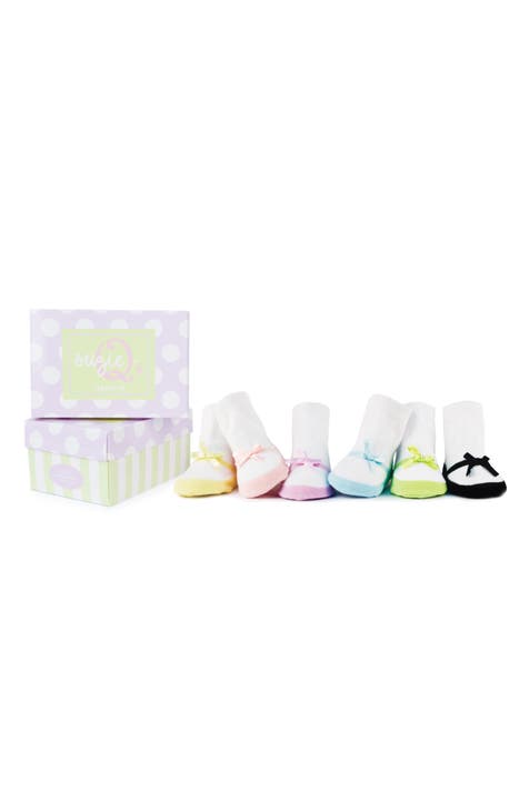 Baby Me Girls 3 in 1 Infant Ordinary Socks (G19461) main image 0