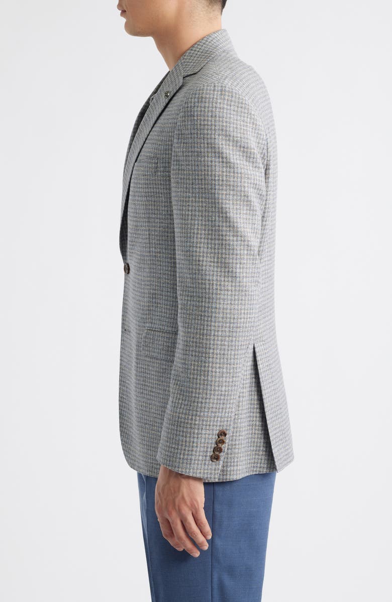 Jack Victor Midland Check Sport Coat, Alternate, color, Grey
