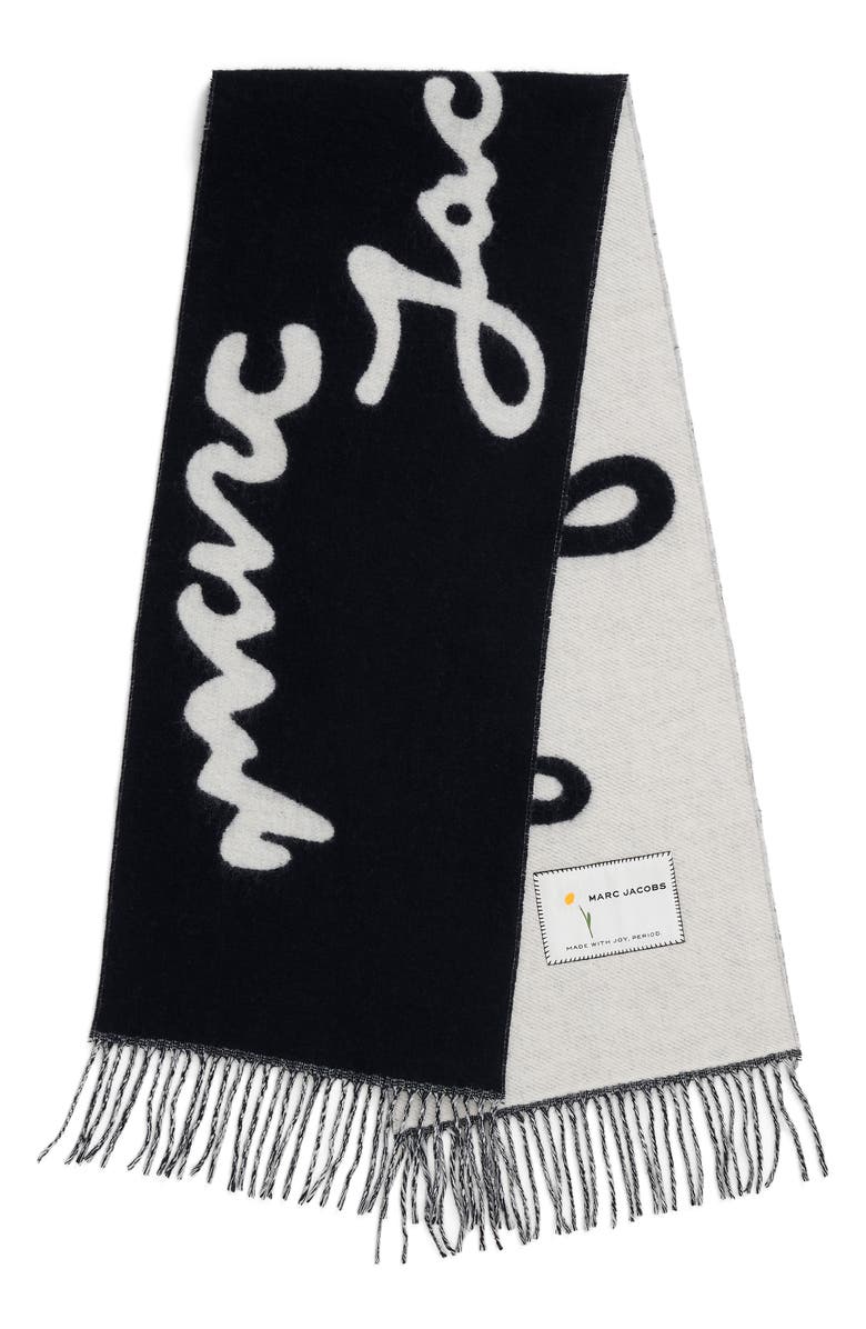 Marc Jacobs Marc Is Joy Fringe Scarf, Alternate, color,