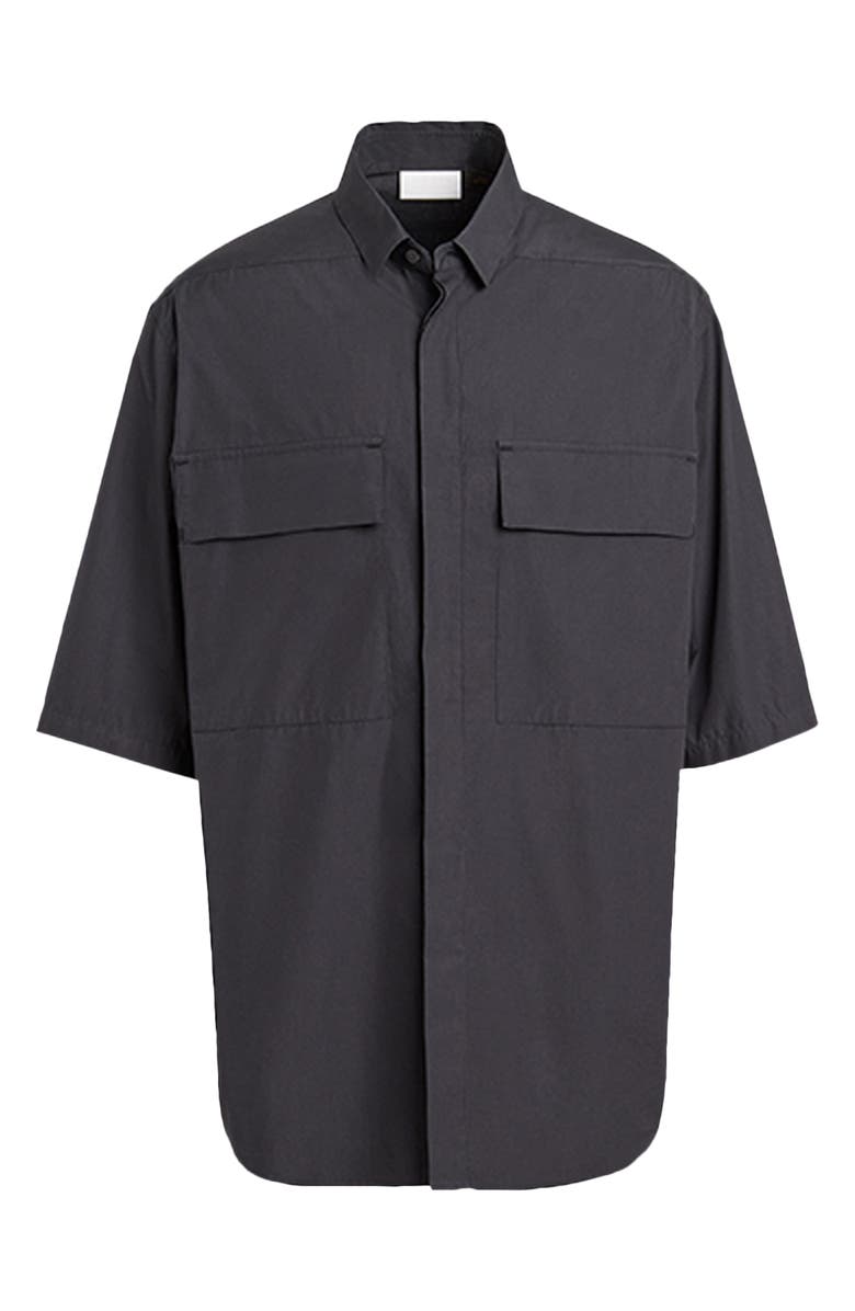 Fear of God x Ermenegildo Zegna Oversized Short Sleeve Shirt, Alternate, color,