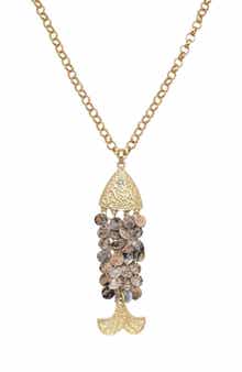 Nimba Fish Pendant Necklace