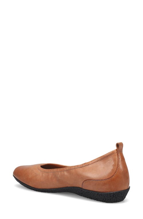 Taos Chit Chat Ballet Flat In Brown
