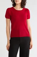 Sofia Cashmere Puff Sleeve Cashmere Sweater