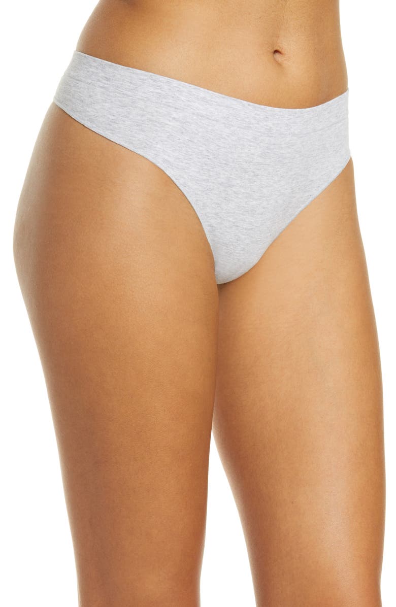 On Gossamer Cabana Cotton Seamless Thong, Alternate, color,