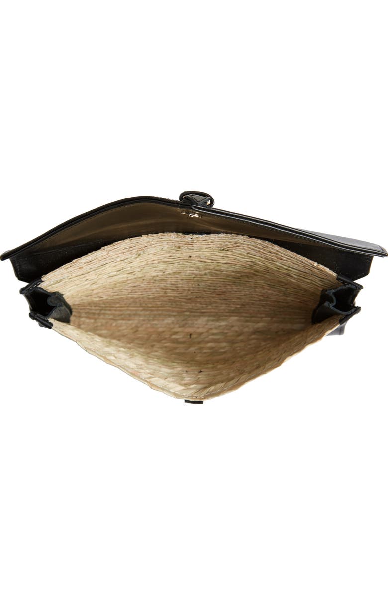 Altuzarra Watermill Palm Envelope Clutch, Alternate, color,