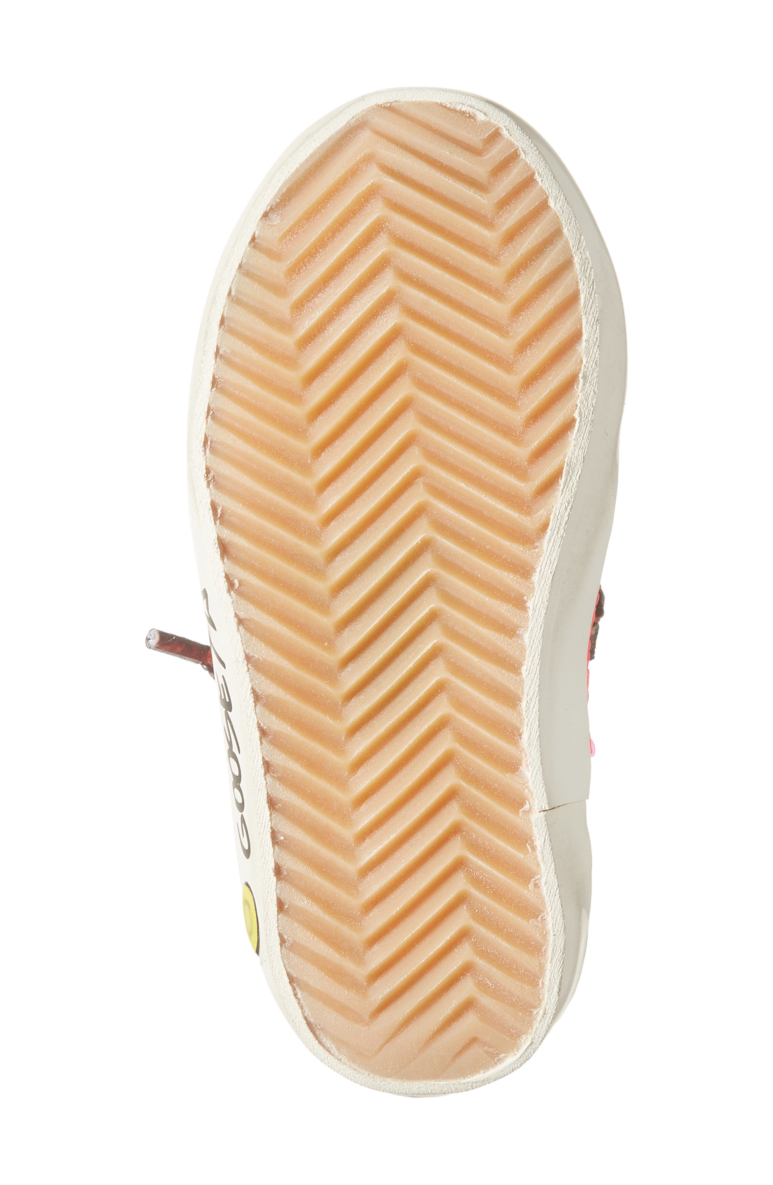 Golden Goose Kids' Francy Penstar Sequin High Top Sneaker, Alternate, color, Pink Fluo/ Ice/ Silver