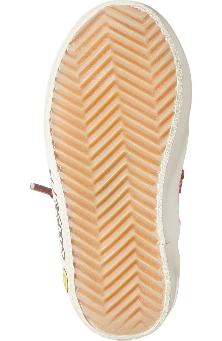 Golden Goose Kids' Francy Penstar Sequin High Top Sneaker, Alternate, color, Pink Fluo/ Ice/ Silver