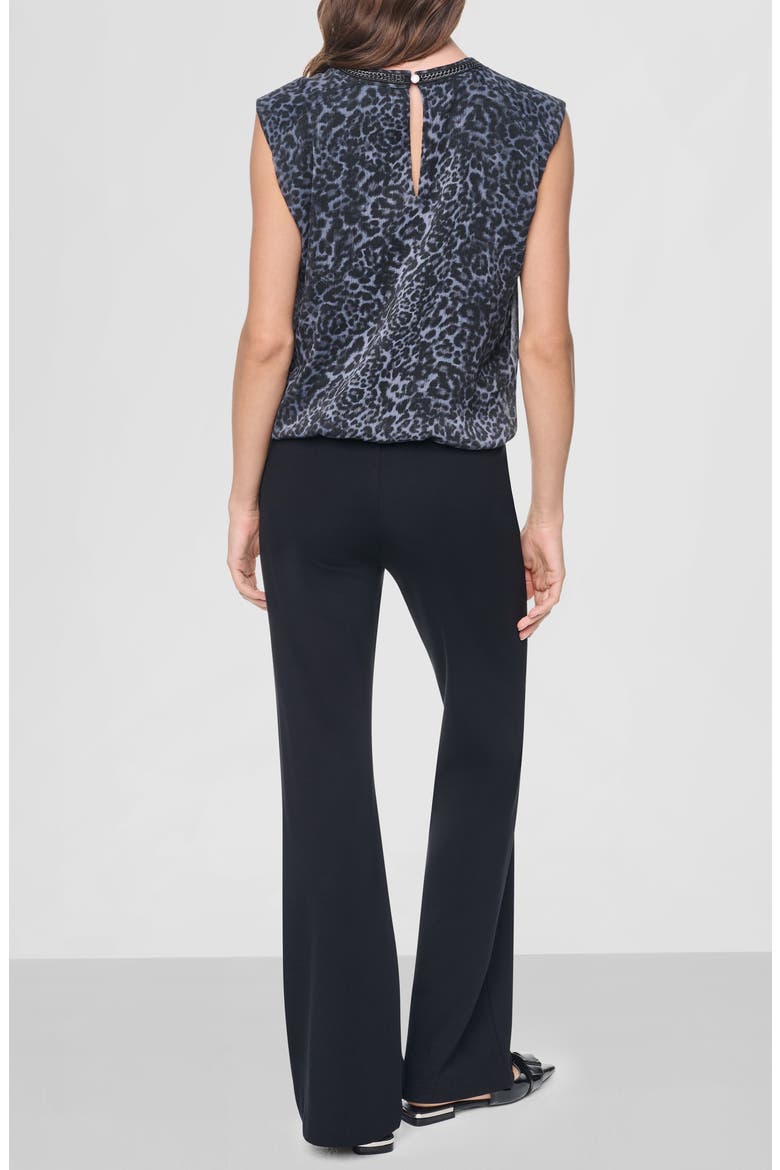 Printed Crinkle Chiffon Top, Alternate, color, MOONLIT LEOPARD