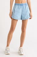 Nike Windrunner High Waist Denim Shorts