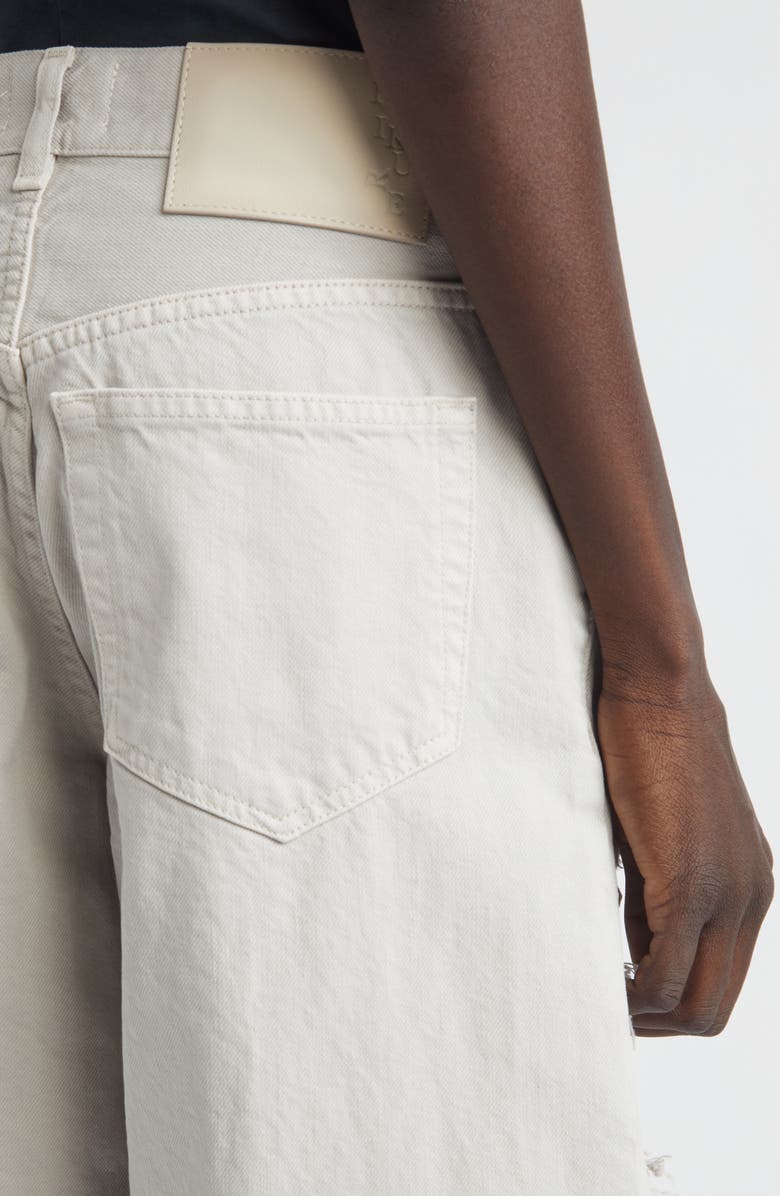 Haikure Bonnie Destroyed Wide Leg Jeans, Alternate, color, Ice Grey