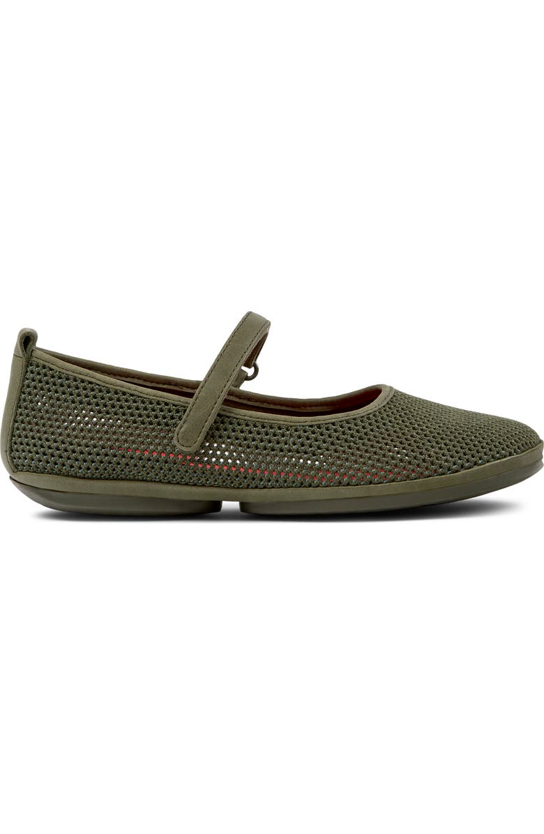 Camper Right Nina Flat, Alternate, color, Medium Green