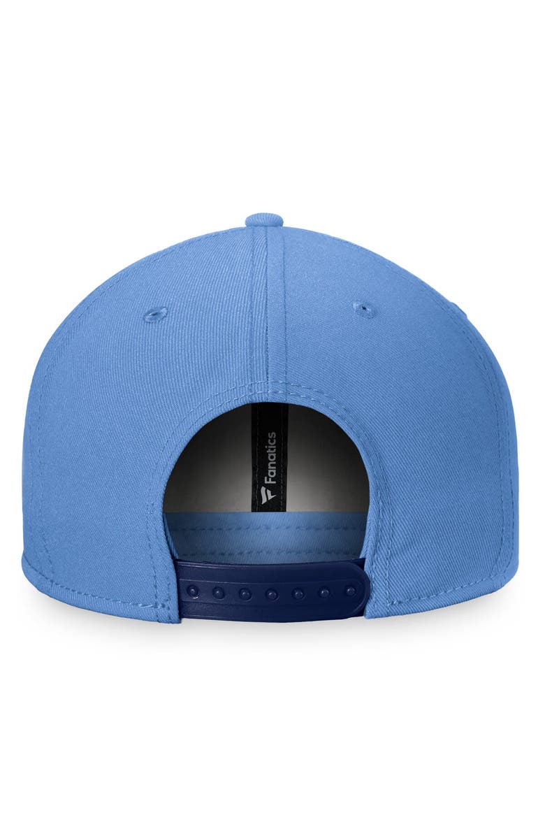 FANATICS Men's Fanatics Branded Sky Blue New York City FC Iconic Defender Snapback Hat, Alternate, color, 