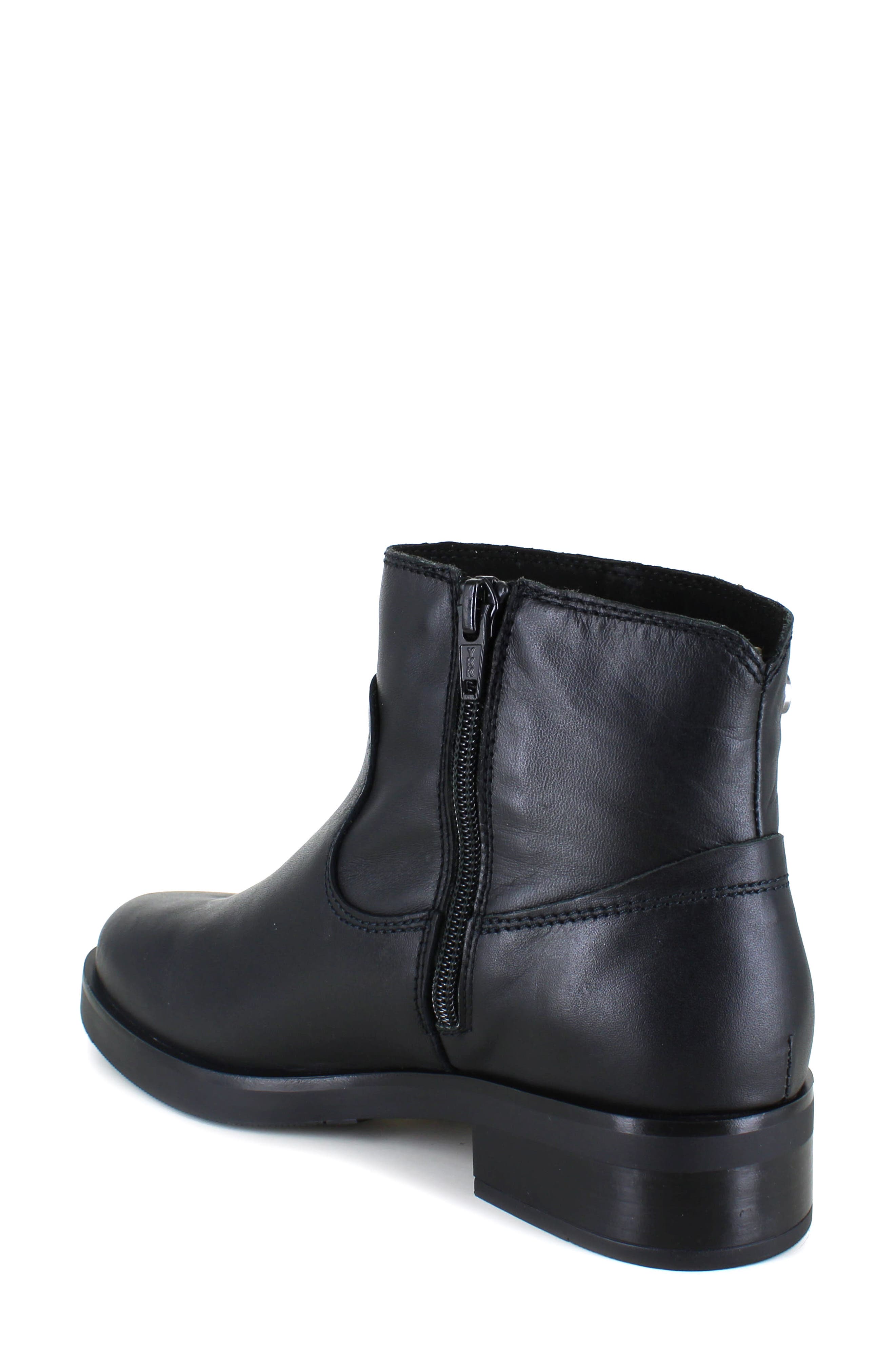 National Comfort Esmeralda Water Resistant Ankle Boot, Alternate, color, Black Leather