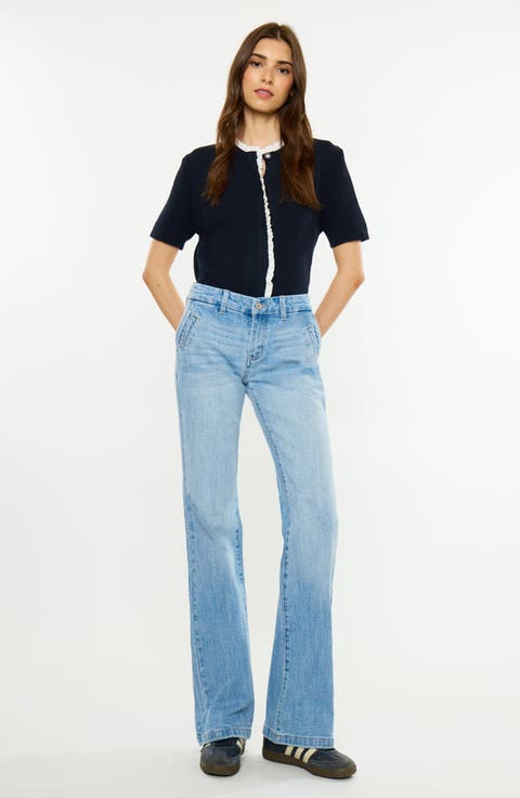 Azalea Low Rise Bootcut Jeans