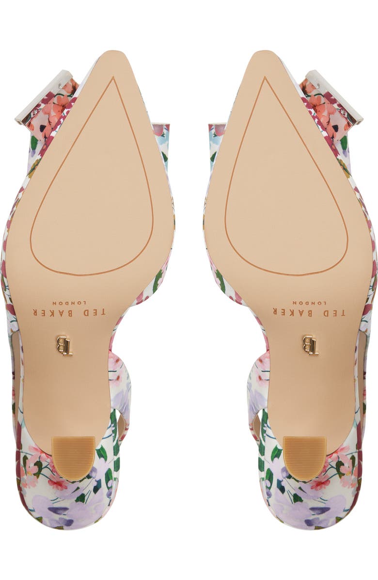 Ted Baker London Lola Bow Half d'Orsay Pump, Alternate, color, Other Purple