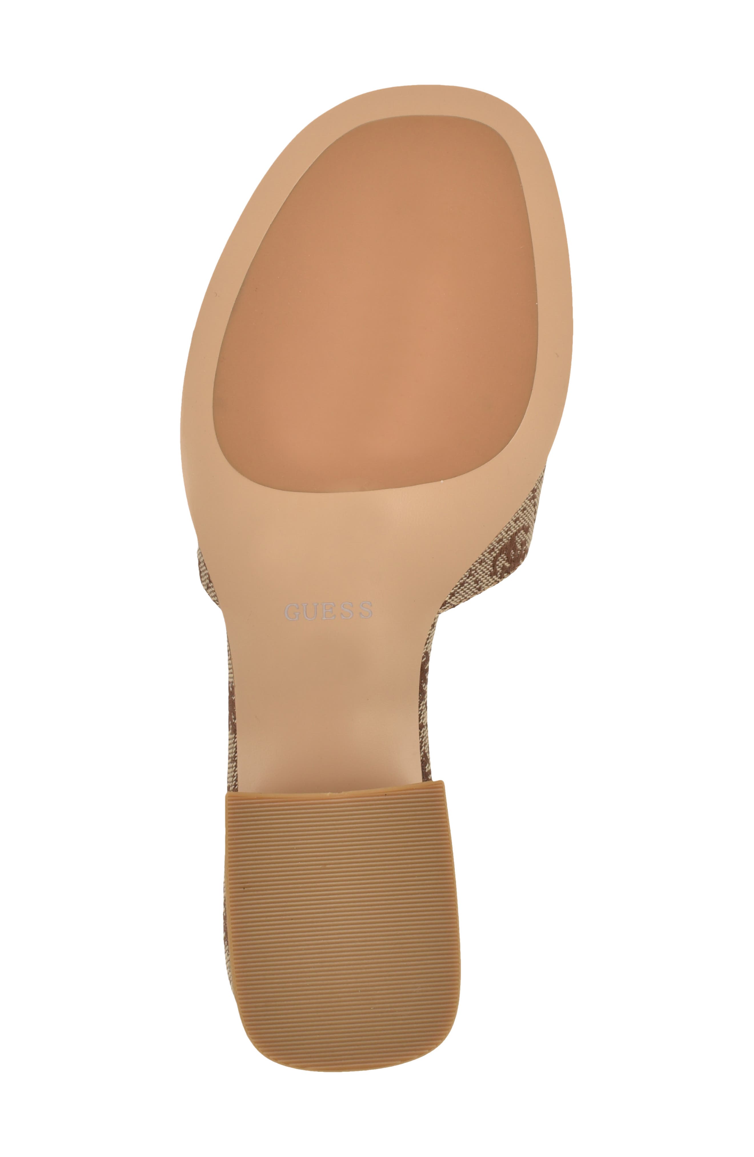 GUESS Cerinna Block Heel Sandal, Alternate, color, Medium Brown 211