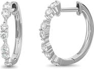 Bony Levy Audrey Diamond Hoop Earrings