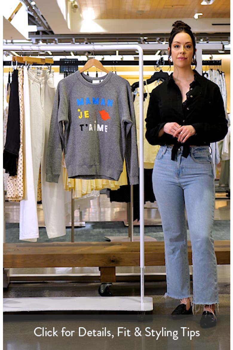 x Every Mother Counts Graphic Sweatshirt video