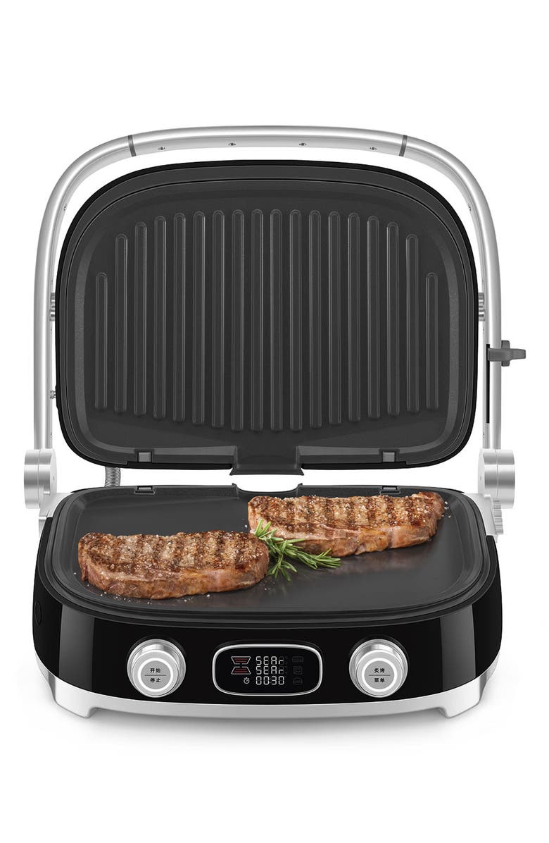 smeg Signature Multi-Use Grill, Alternate, color, Black