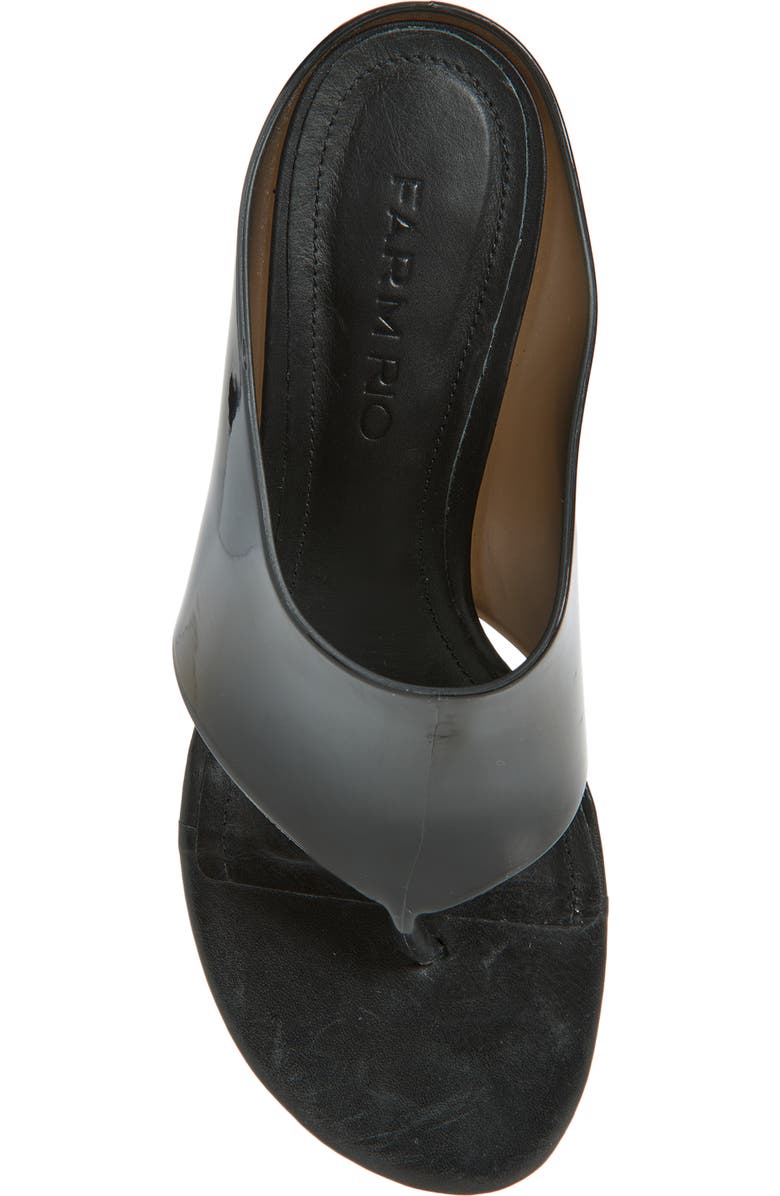 FARM Rio Jelly Flip Flop, Alternate, color, Black