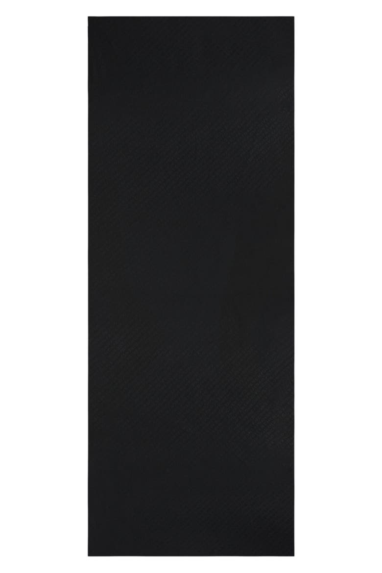 Diagonal Silk Oblong Evening Scarf, Main, color, BLACK
