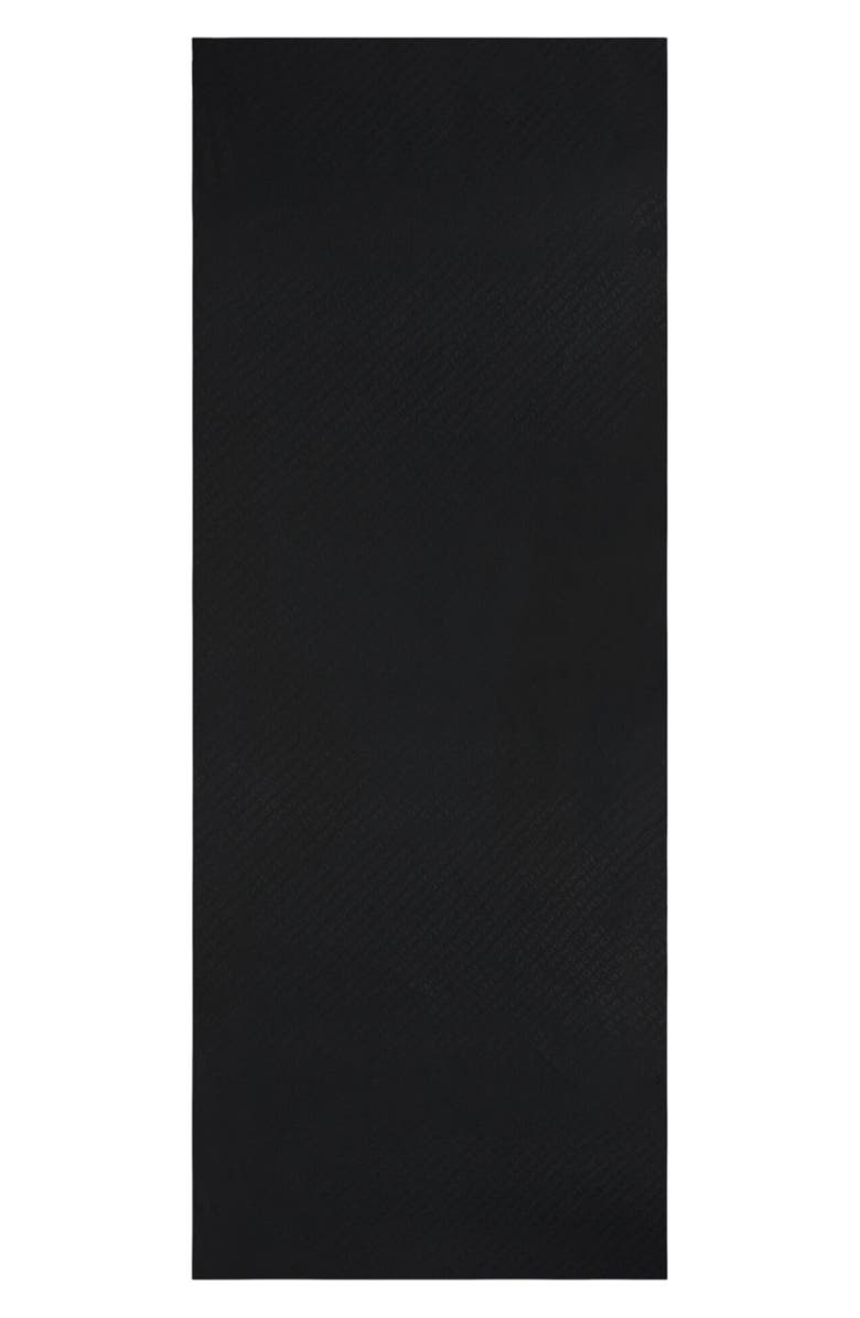 Givenchy Diagonal Silk Oblong Evening Scarf, Main, color, Black