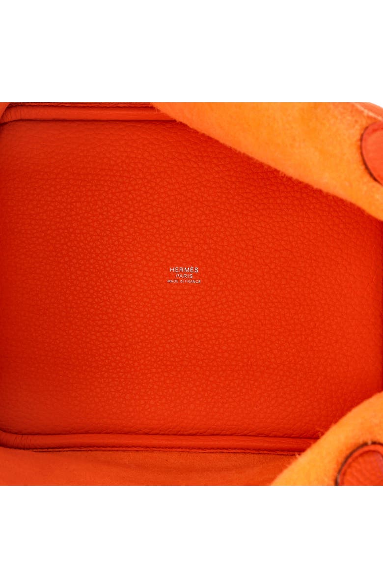 Pre-Owned Hermes Picotin Lock Bag Clemence MM, Alternate, color, Orange Minium