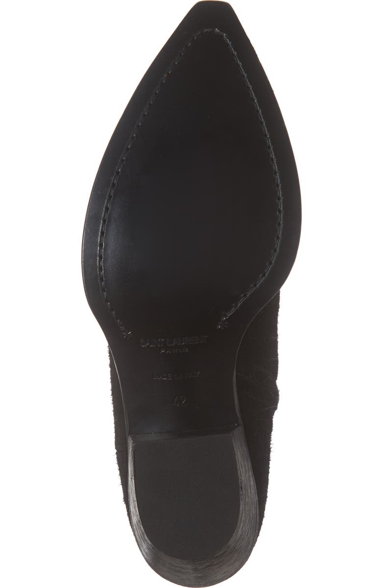 Saint Laurent Lukas 40 Zip Boot, Alternate, color,