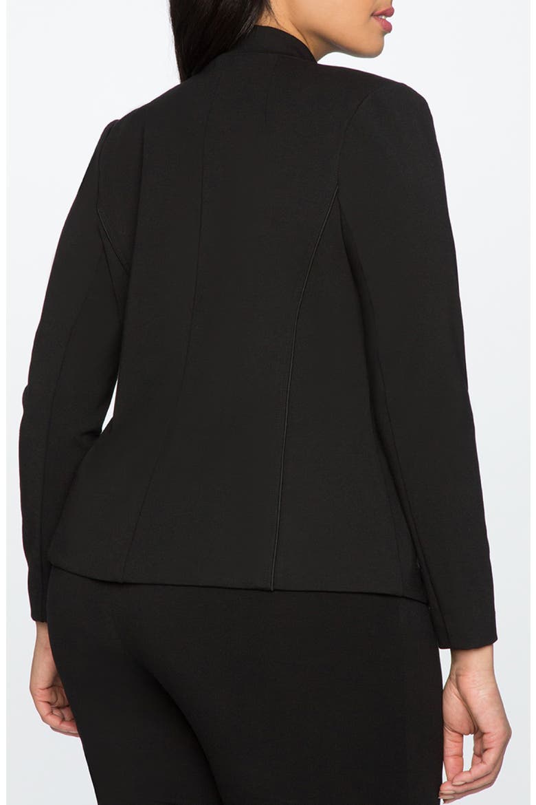 The Ultimate Stretch One-Button Blazer, Alternate, color, BLACK
