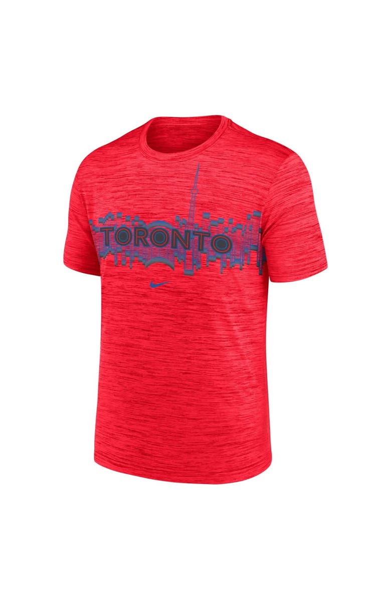 Nike Men's Nike Red Toronto Blue Jays 2024 City Connect Authentic Collection Practice Velocity Performance T-Shirt, Alternate, color, 