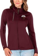 ANTIGUA Women's Antigua Maroon/Graphite Montana Grizzlies Generation Full-Zip Jacket