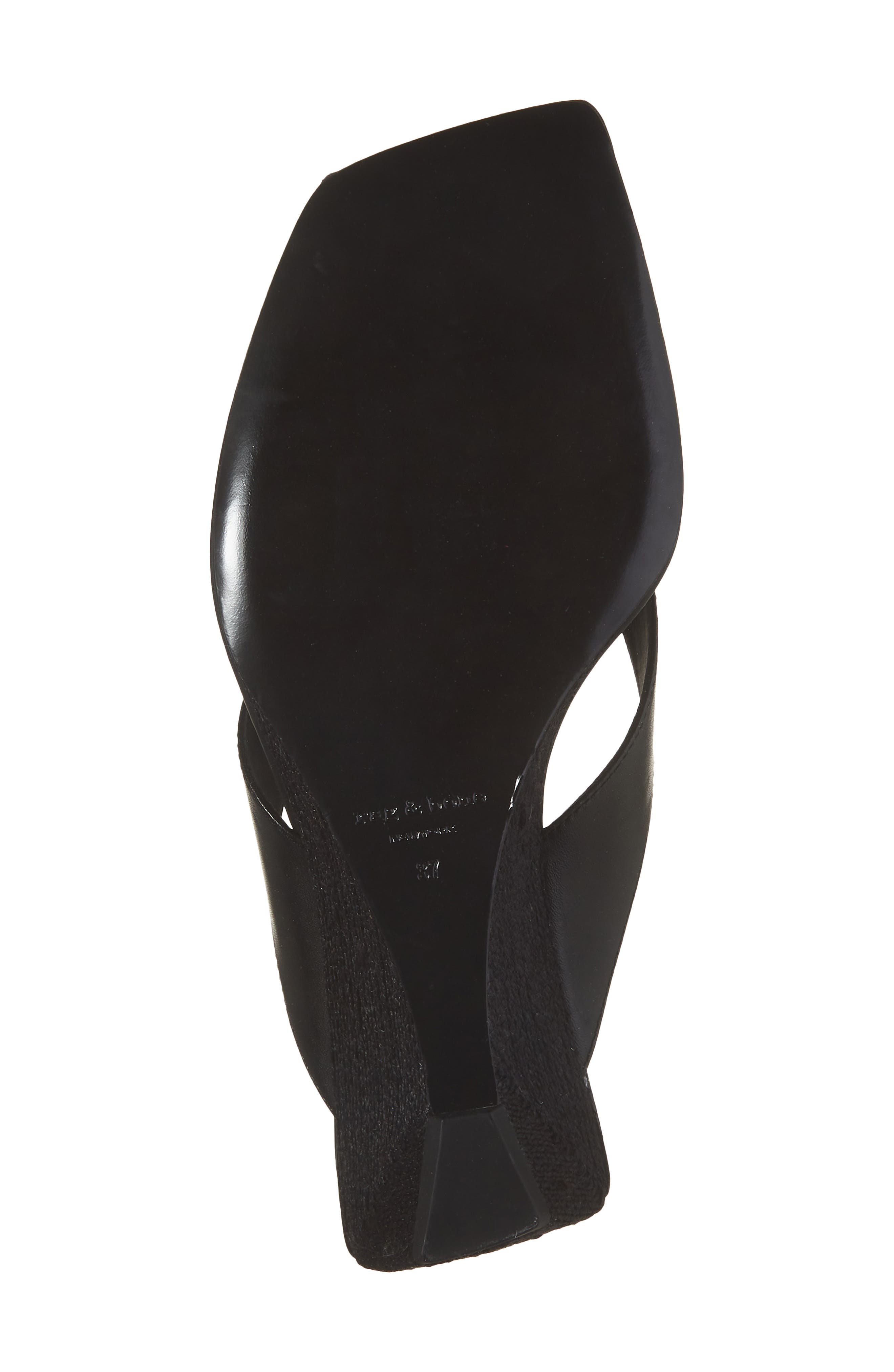 rag & bone Jo Espadrille Wedge Flip Flop, Alternate, color, 