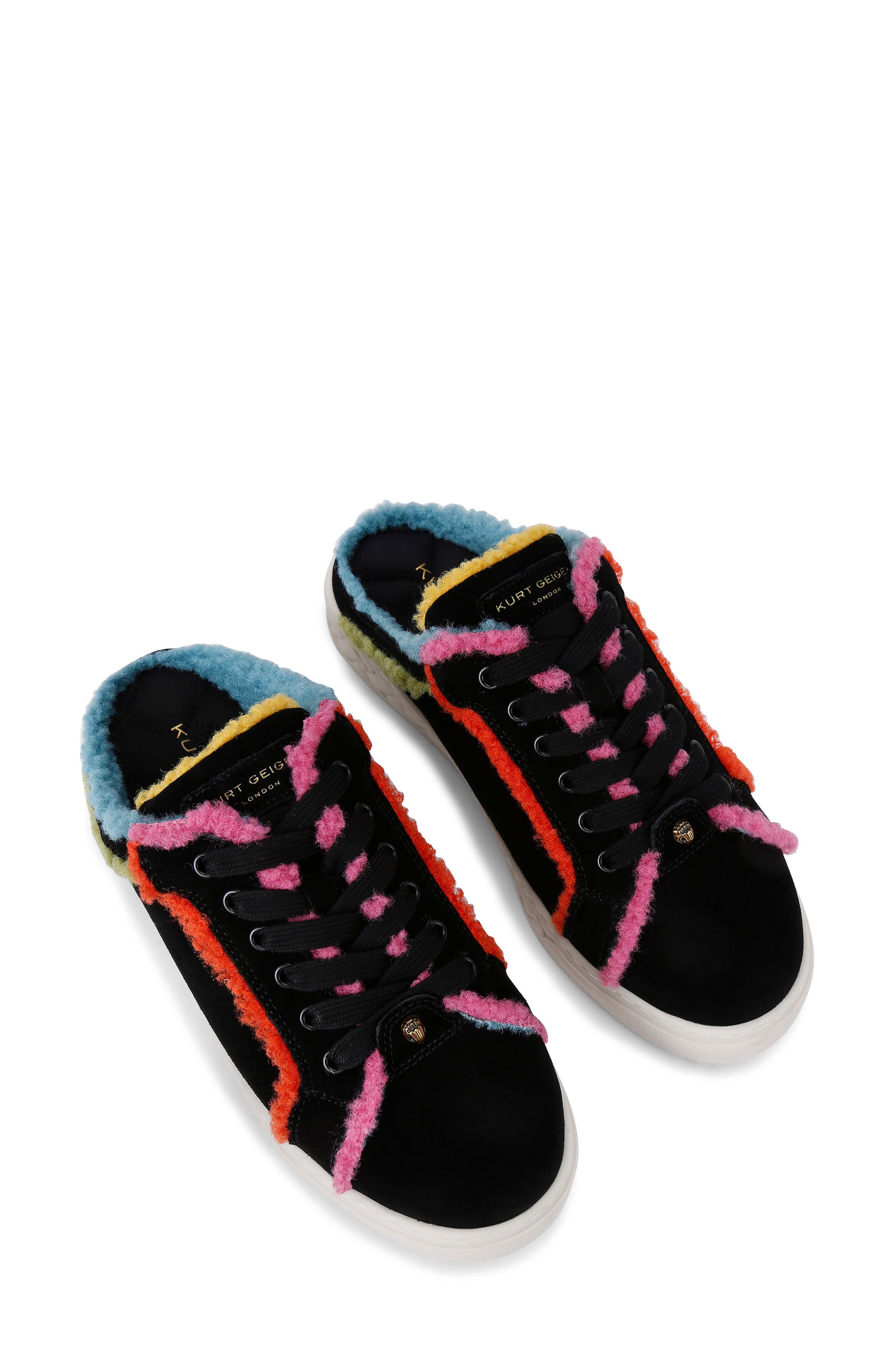 Kurt Geiger London Kensington Cupsole Mule Sneaker, Alternate, color, Blk/Other