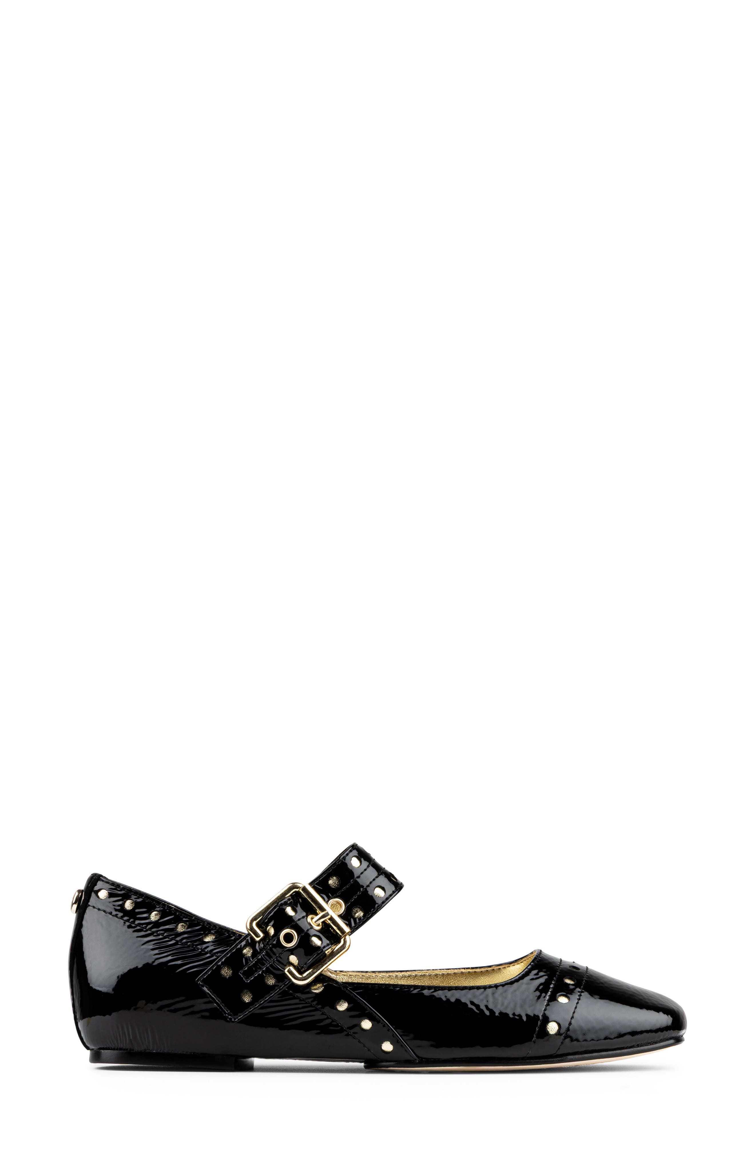 Donald Pliner Liane Mary Jane Flat, Alternate, color, Black